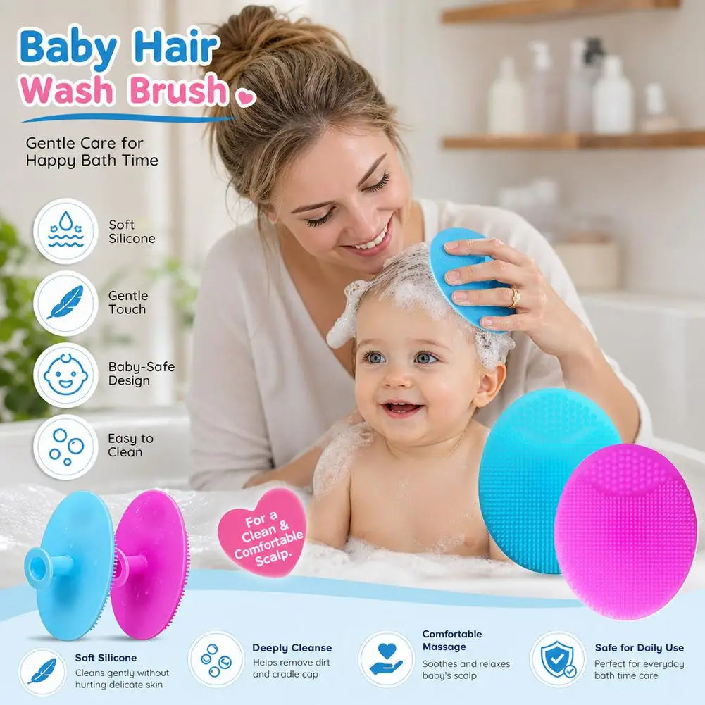 Silicone Cleaning Brush Gel Washing Pad Exfoliating Blackhead Remover Facial Deep Cleansing Face Care Brushes Baby Bath Massager Quake