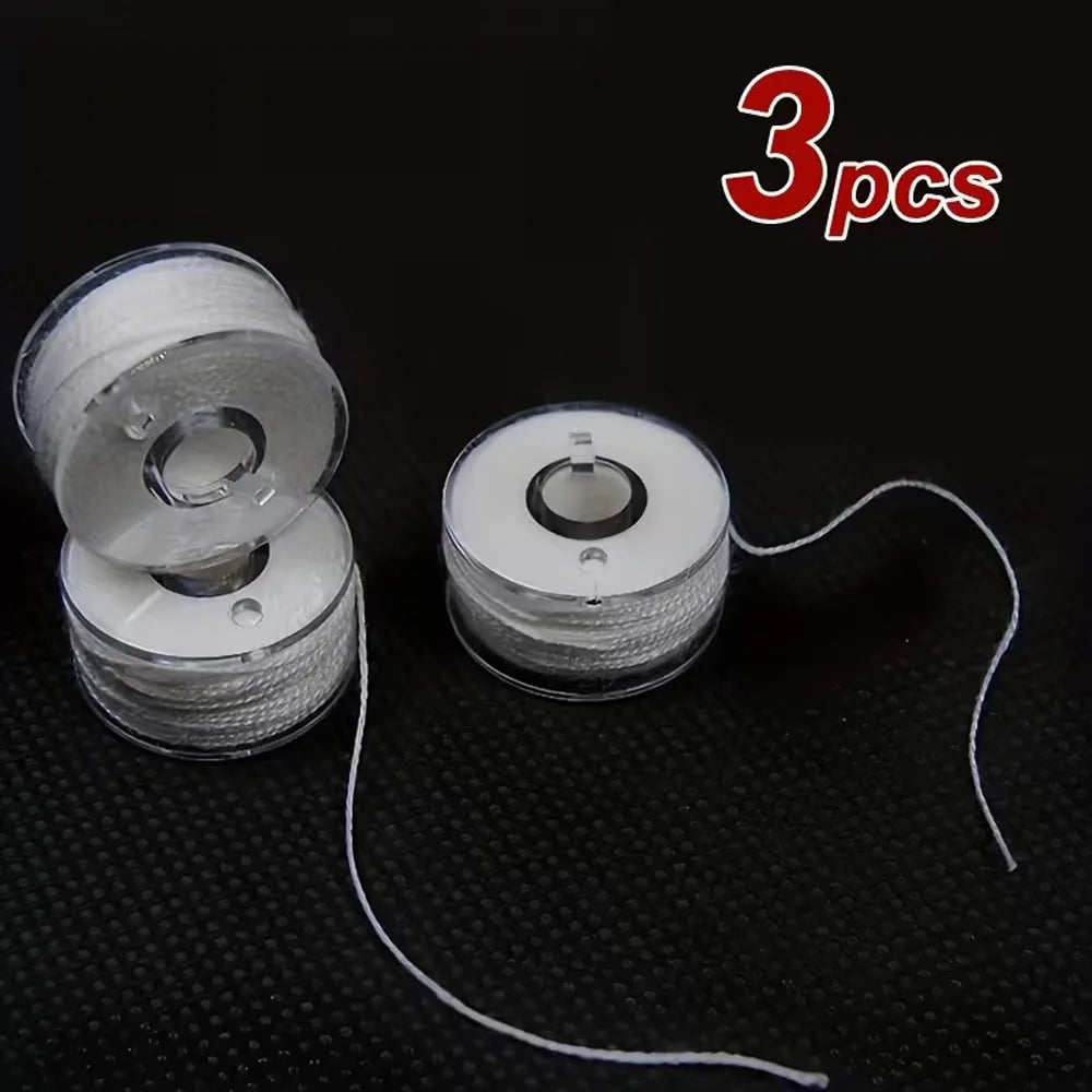 20m X 3 Pva Water-Soluble Fishing Line, 8-Strand, for European Carp Fishing Baiting, Freshwater Fishing Gear, Smooth Casting Lin Quake Shuirongx3Pcs