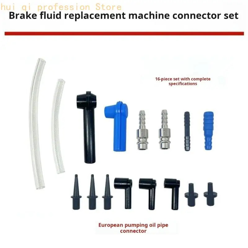 High Quality 16Pcs Brake Bleeder Adapters For Various Vehicles Maintenance H8WE Quake CN