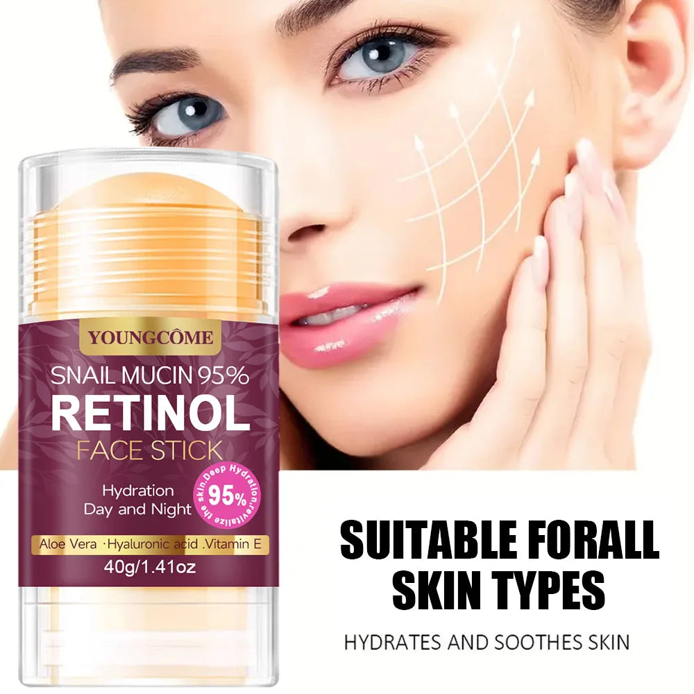 Snail Mucus Retinol Face Treatment Bar with Firming Elasticity Improve Loose Skin Lotion Moisturizes Brightenskin Products Quake