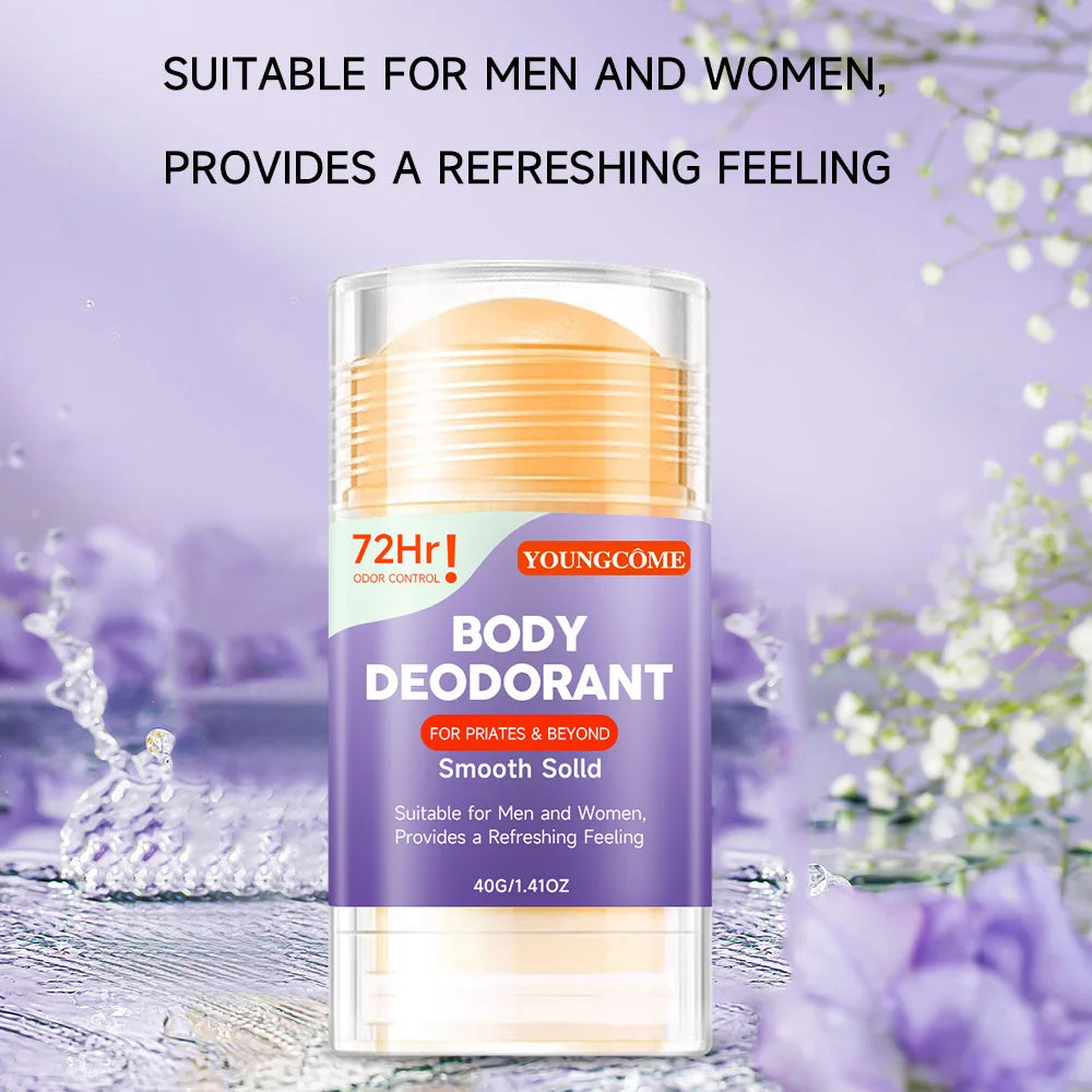 Body Deodorant For Priates & Beyond Smooth Solld Suitable For Provides A Refreshing Feeling Stay Fresh Fade Body Odor Quake