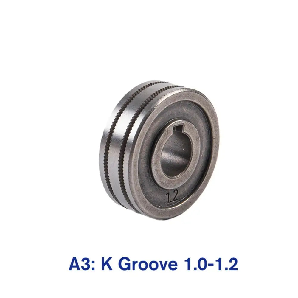 for Steel Aluminum Flux Cord Wire Welding Accessory Drive Wheel Knurl K V U Groove Welding Wire Feeding Roller MIG Wire Guide Quake 1.0-1.2mm-K Groove