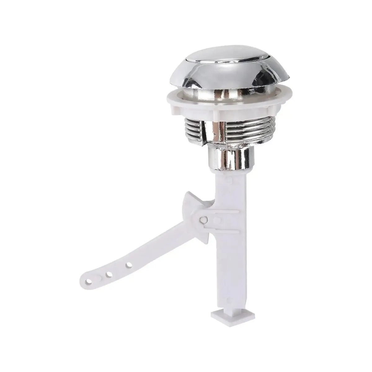 Toilet Flushs Button Heavy Duty Toilet Water Saving Valve Switch Round Head Water Valve Accessory Durable Toilet Push Button Quake