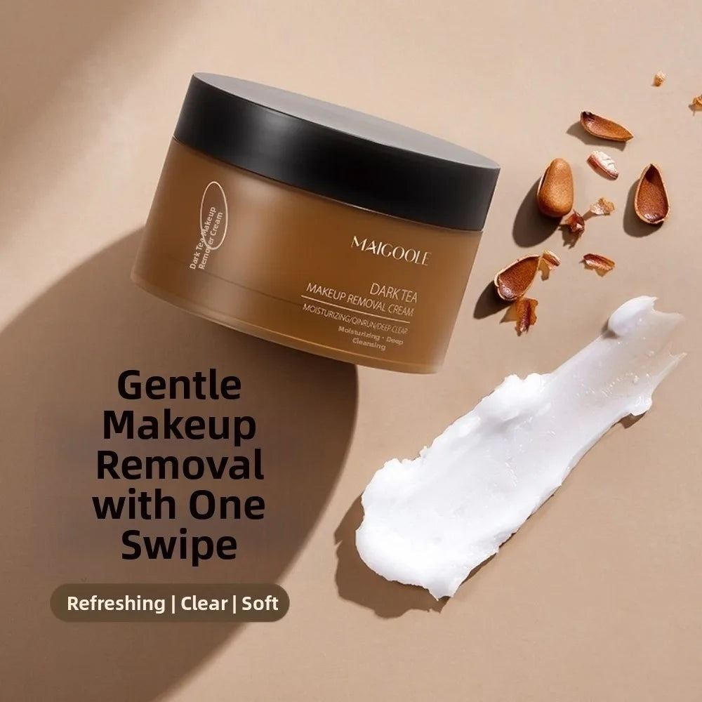 Gentle Formula Black Tea Makeup Remover Deep Cleansing Non Irritating Makeup Remover Cream Smoothing Skin Pore Refreshing Quake