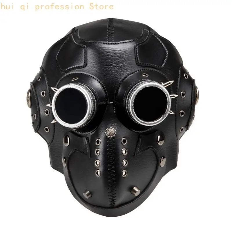 Steampunk Design Gothic Face Mask With Adjustable Straps For Halloween Costume Motorcycle Riders Protective Gear H8WE Quake