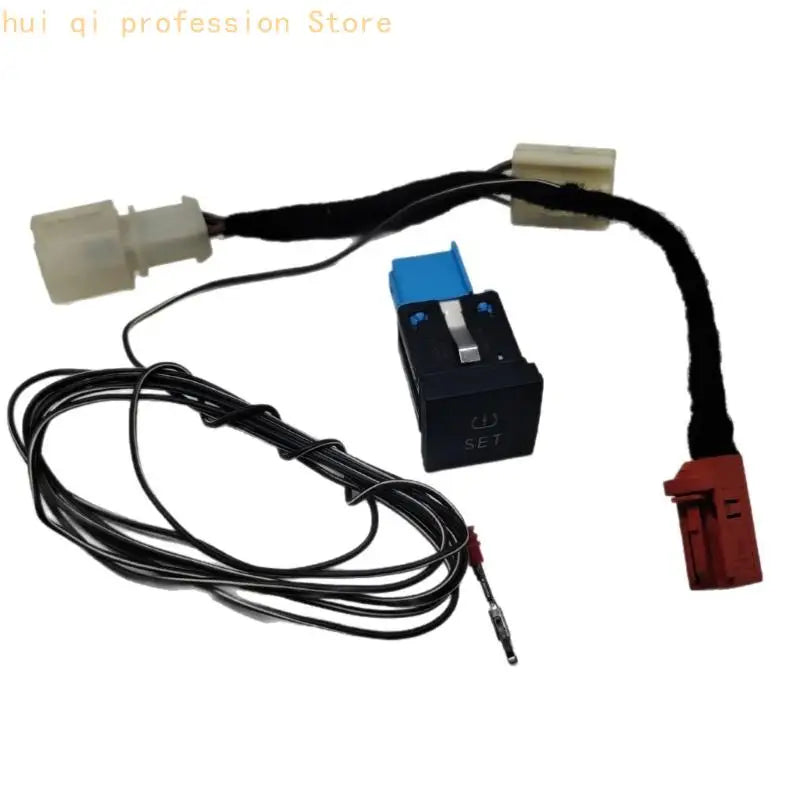 Tire Pressure SET Harness Button Assembly for Golf Mk6 Sagitar Panel Repair Work H8WE Quake