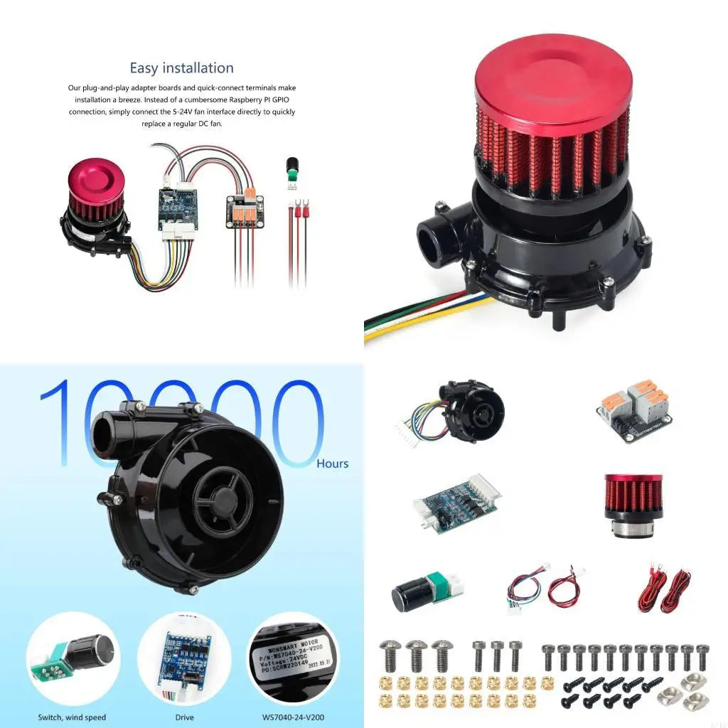 Printer Fan 24V WS7040 Brushless Centrifugal Air Blower For VzBoT and HevORT K1KF Quake China Mainland