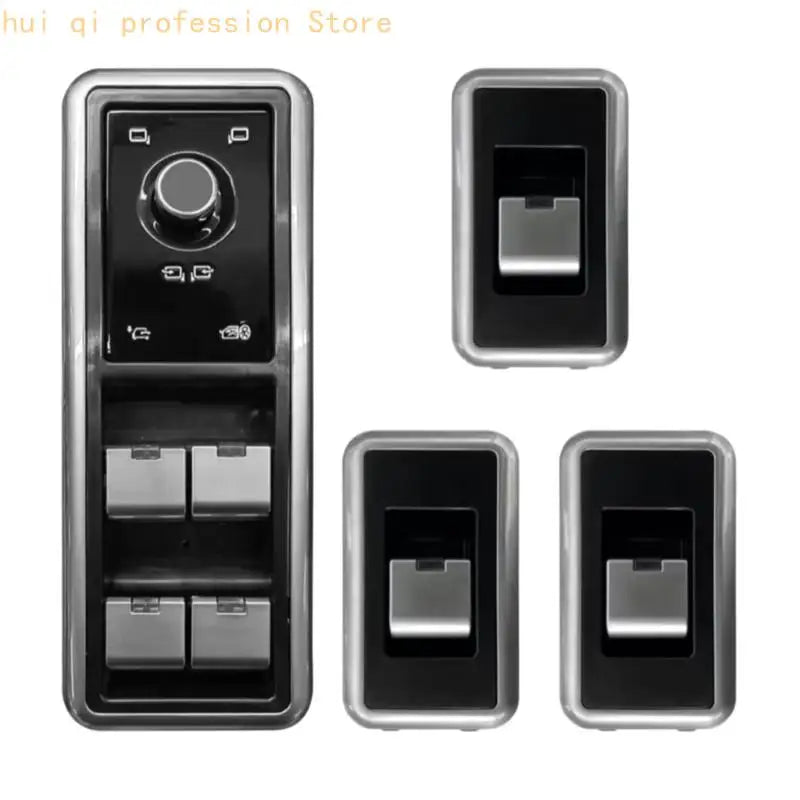 Window Button Repair Panel Set for L405 L494 Driver Door Use H8WE Quake