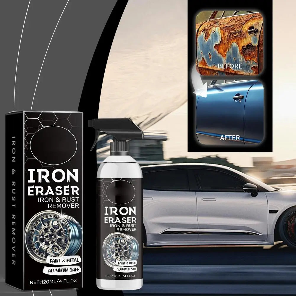 Car Rust Remover Cleaner Wheel Tire Cleaning Spray Iron Powder Brake Dust Stain Remover Auto Detailing Care Quake