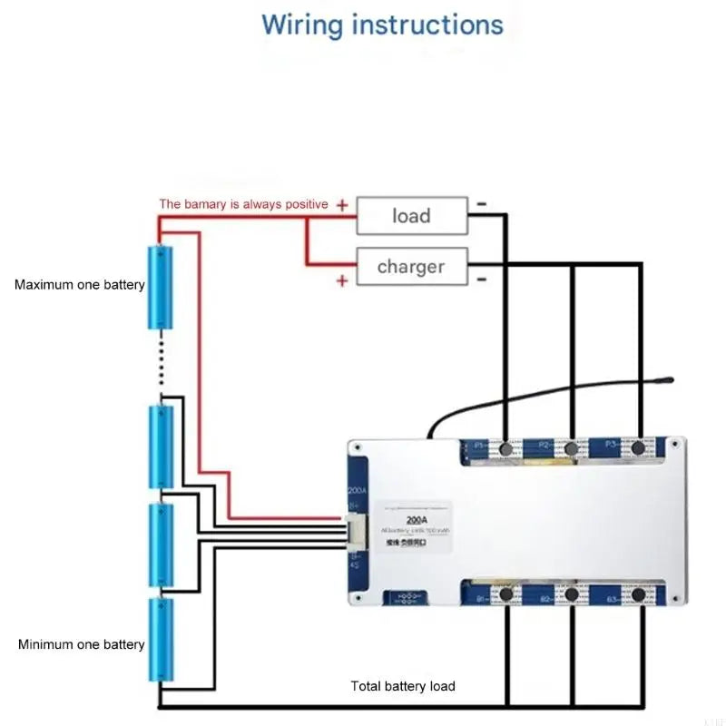 High Voltages 4S LiFePO4 BMSs Protections Module Supports Up To 24S With Integrated IC Design And Multiple Safety Features K1KF Quake