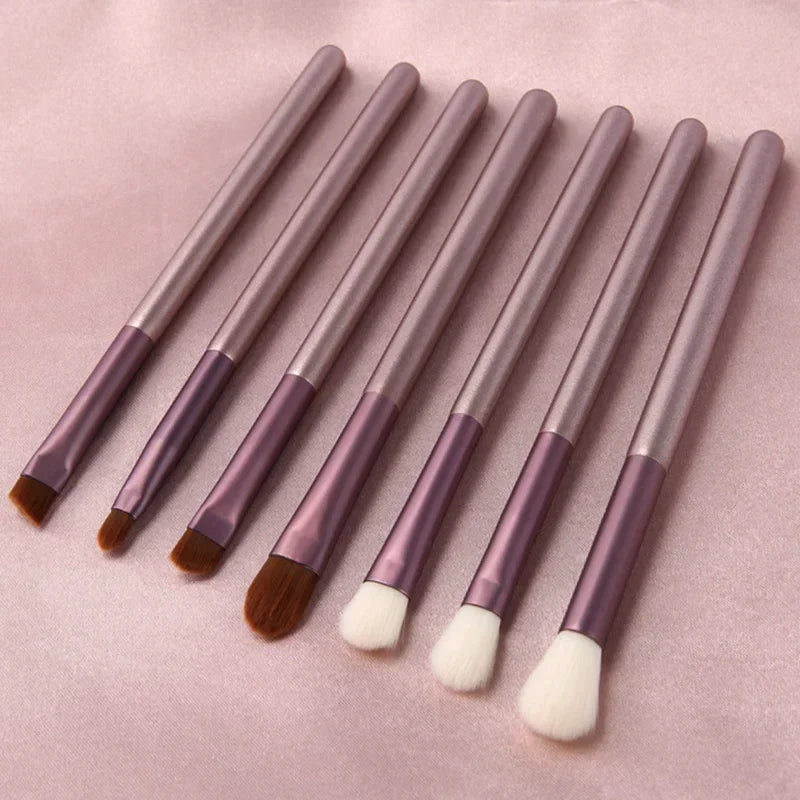 12Pcs/Set Makeup Brushes Foundation Eyebrow Lip Blusher Cosmetic Pink Beauty Makeup Brush Kit Quake