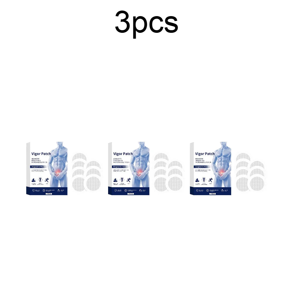 Herbal Microneedle Patch for Men Daily Wellness Body Care Patch Gentle Moisturizing Breathable Skin Friendly Quake 3pcs