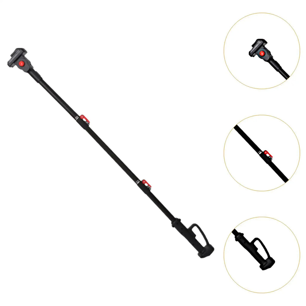 Telescoping Rod Lawn Handheld Chainsaw Part Tool Electric Pruner Attachment Telescopic Extension Pole for Tree Trimming Outdoor Quake