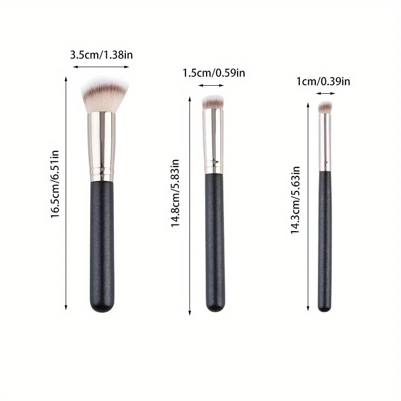 Concealer Brushes Cosmetic Powder Blush Contour Cream Women Face Beauty Foundation Makeup Brush Quake