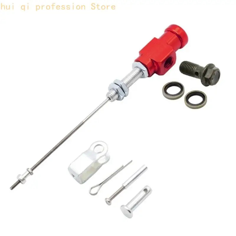 Easy Install Aluminum Clutch Slave Cylinder Boosts Control & Reduces Hand Strain Hydraulic Clutch System for Bikers H8WE Quake Red CN