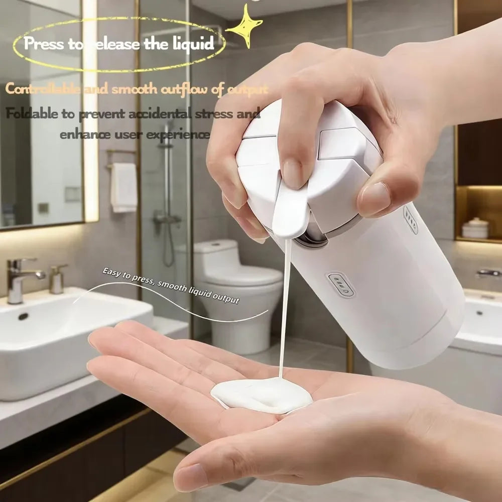 4-in-1 Travel Refillable Bottles, Portable Toiletries and Cosmetics Containers for Shampoo, Body Wash, Travel Storage Bottles Quake