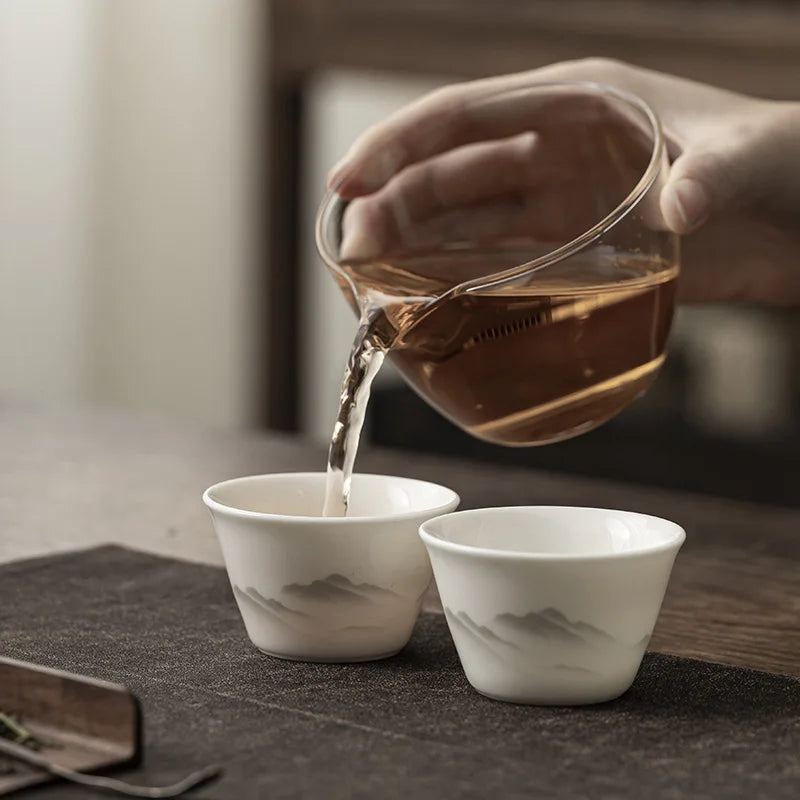 Travel Tea Set Outdoor Portable Tea Set Conference Event Souvenirs Gift for Customers As Souvenirs Quake