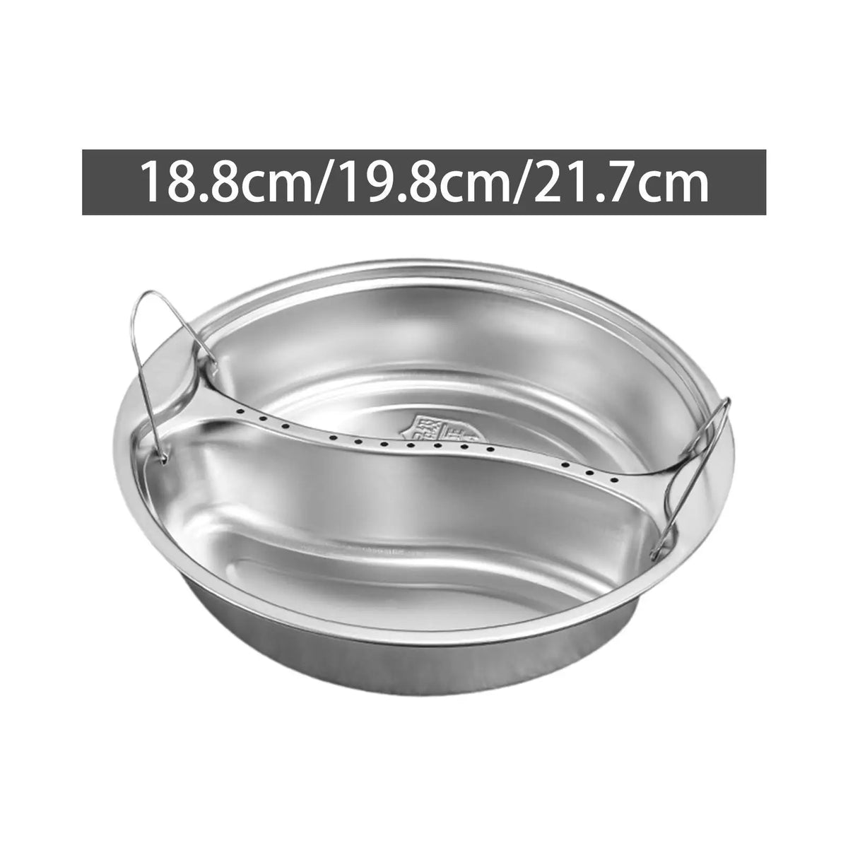 Stainless Steel Steamer Basket Steamer Pan Lightweight Healthier Food Quake