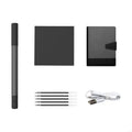 Erasable Writing Notebook With Reusable Paper Portable Digital Journal Pen Set For Digital Handwriting Note Taking K1KF Quake C suit black gray China Mainland