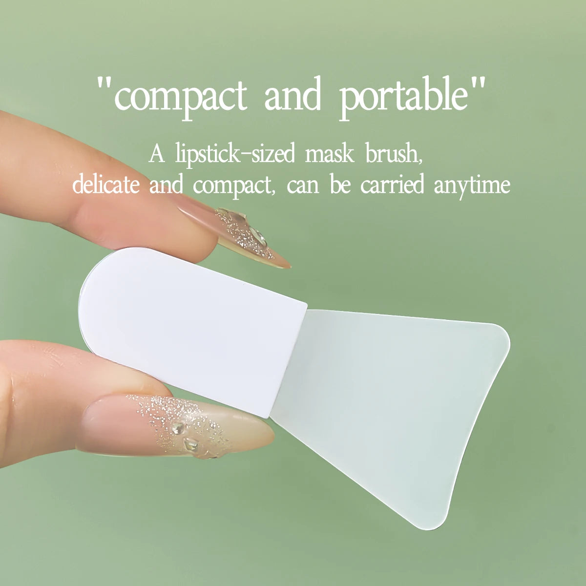 Silicone Mask Brush Soft-tipped Brush Silky Smooth Application Dedicated Makeup Brush Beauty Tool Quake