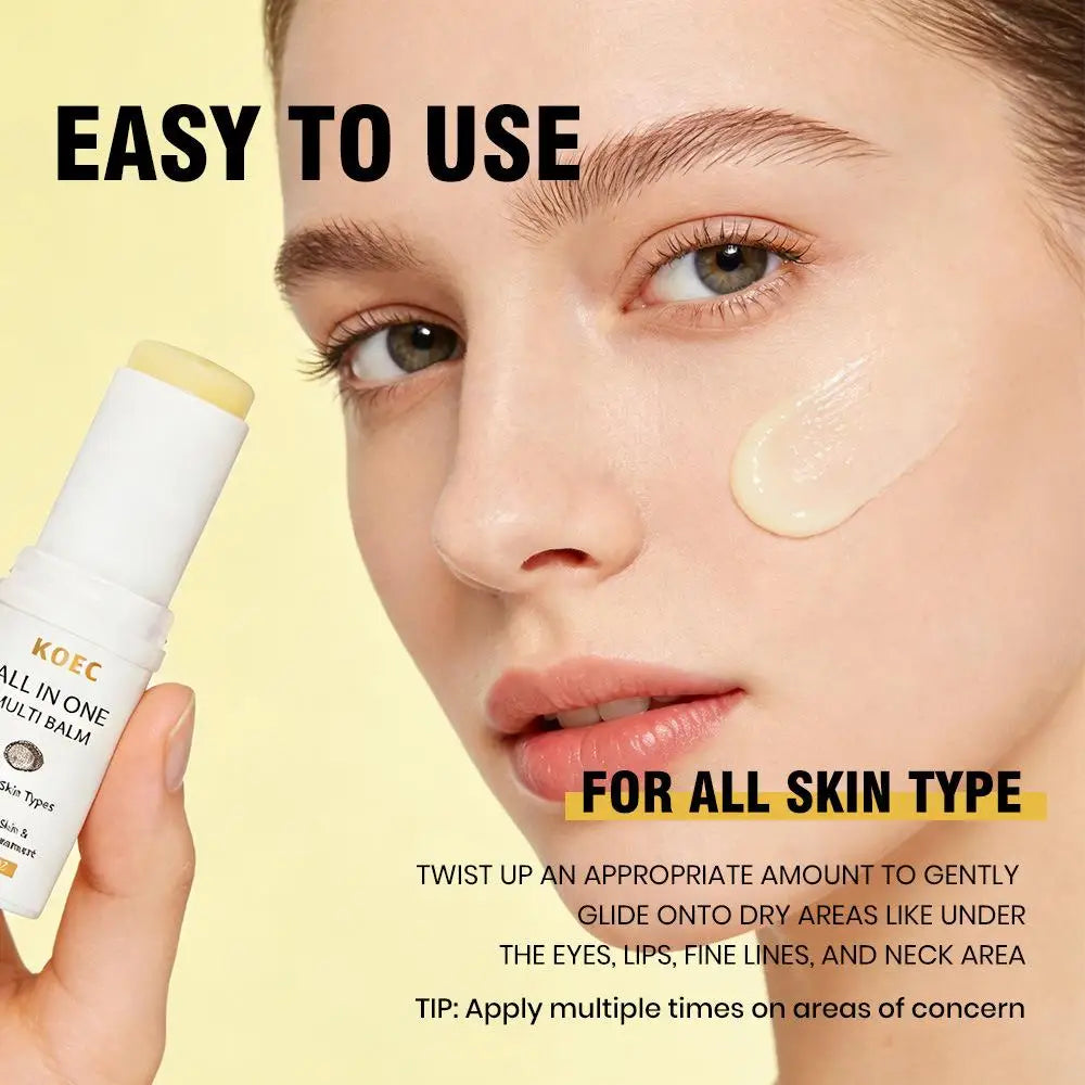 White Truffle Collagen Multi-Effect Balm Stick Eye Essence Moisturizing Hydrating Brightening Dark Circles Glow Quake