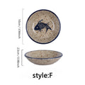 3.5in Japanese Ceramic Round Sauce Dish Vintage Soy Sauce Seasoning Household Dip Dish Sushi Sauce Snack Serving Dish Tableware Quake F