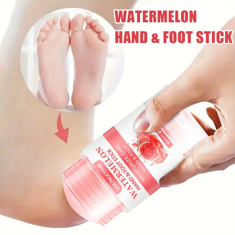 Ultra-Hydrating Watermelon Foot Cream For Softening Dry Cracked Feet Gentle Exfoliation Daily Foot Care Quake