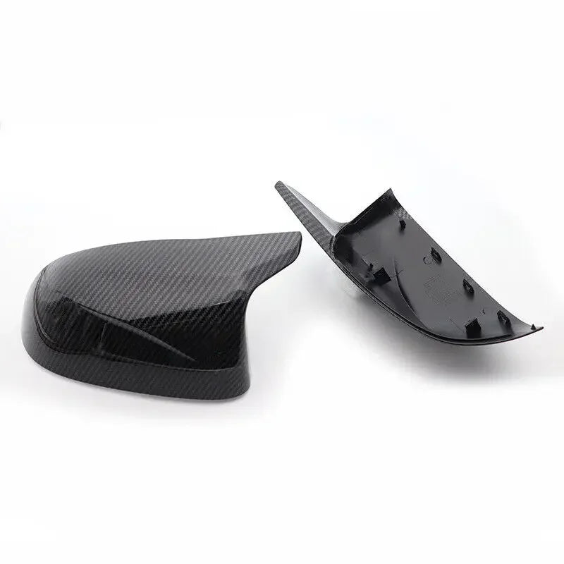 For BMW X3 F25 X4 F26 X5 F15 X6 F16 2014-2018 Car Replacement Rearview Side Mirror Cover Wing Cap Exterior Door Case Trim Carbon Quake