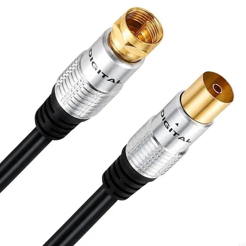 Aerial Extension Cable, TV9.5 Female to F Male Threaded Coax Cord for Home Antennas, Receiver 30Cm-500Cm K1KF Quake 5m CN