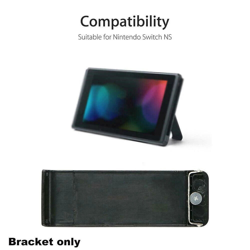 Host Back Bracket for Console Back Stand, Back Cover Support Stand, Kickstands Repair Kit Quake