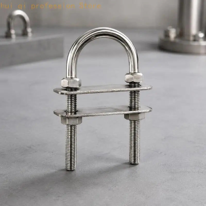 Adjustable Double-Clamp Rigging Clip for Wire Rope 4 Inch H8WE Quake