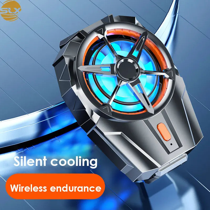 300Mah rechargeable mobile phone air cooler X52 Mobile phone cooling fan Mobile phone radiator back clip for iPhone Samsung Quake