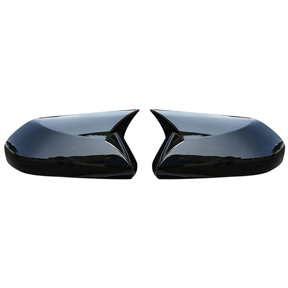 For Toyota Camry CHR Avalon BZ3 2018-2023 Car Rearview Side Mirror Cover Wing Cap Exterior Door Rear View Case Trim Carbon Look Quake Gloss Black