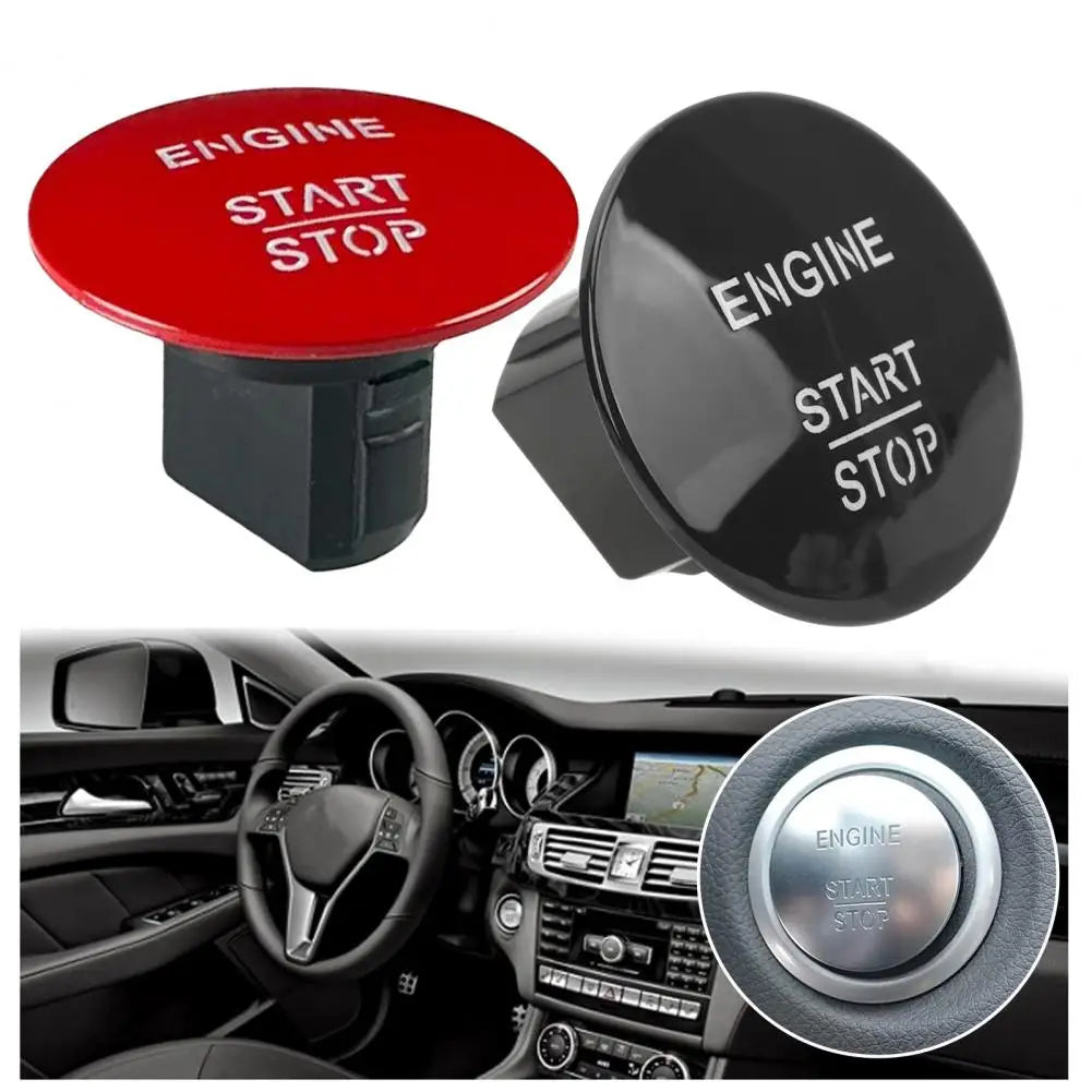 Engine Start Stop Button Switch for Mercedes for Benz, Car Push Button Starter Switch, Engine Start Stop Switch Button Quake