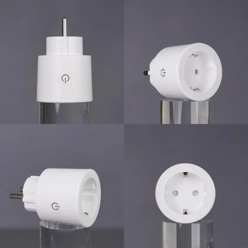 Wireless Remote Voice Control Timer Electrical Socket for Intelligent Home Portable Intelligent Socket 16A Household K1KF Quake
