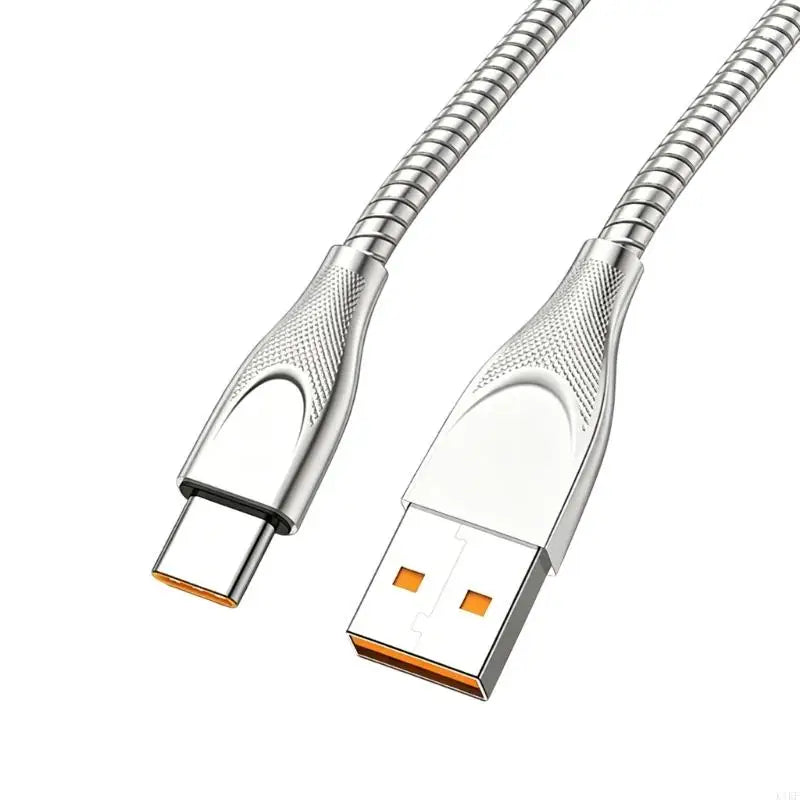 Metal Braided Cable USB To Type C 65W Power Delivery Convenient Charging Type C K1KF Quake silver 1m CN