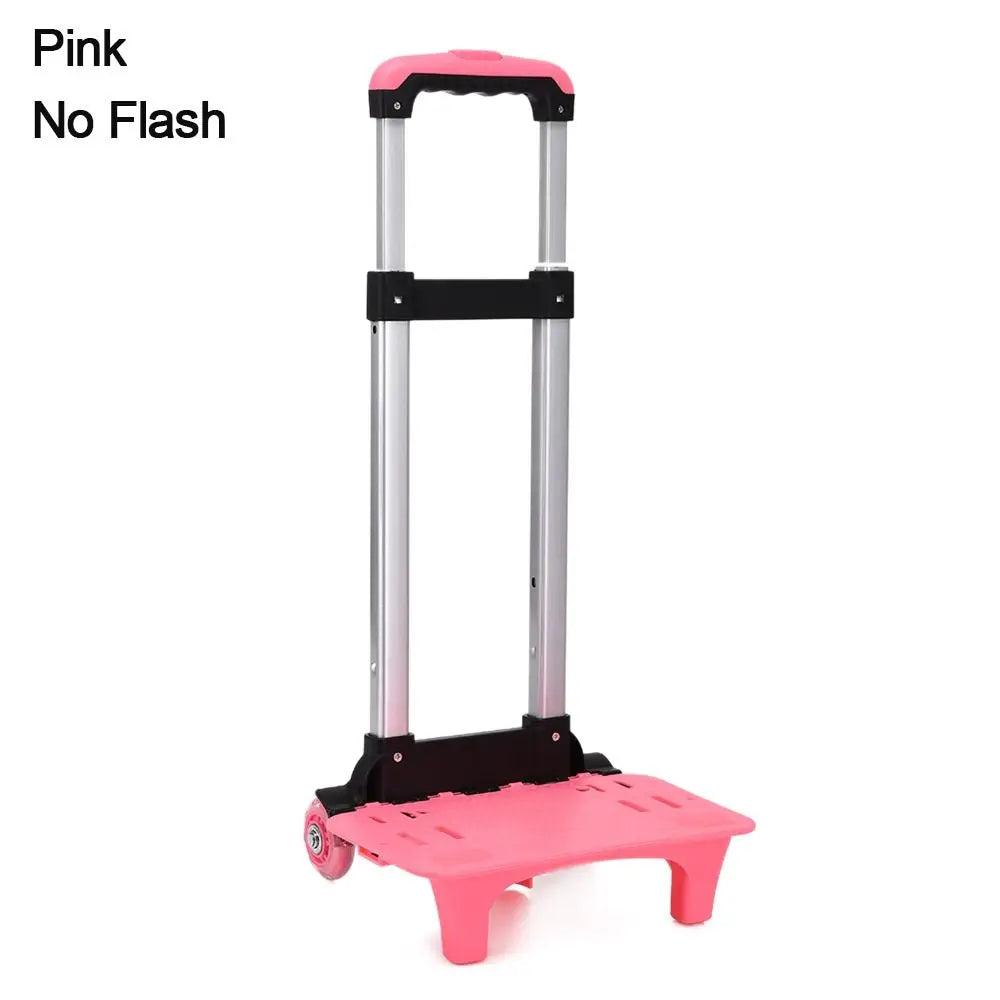 Foldable Durablel Luggage Travel Hand Cart Pet Bag Student Backpack Pullling Rod Carrier Trolley Rack Quake