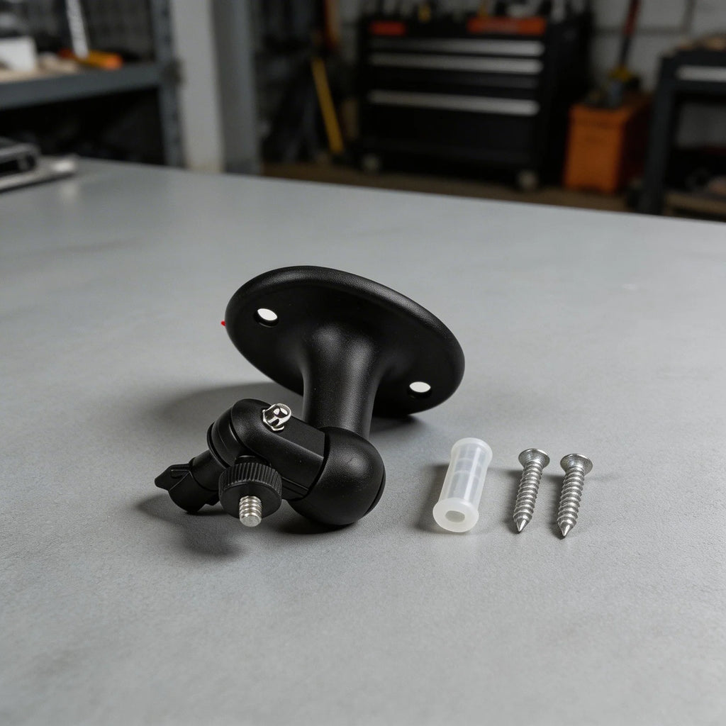 ABS Wall Mount with 360 Degree Rotation for Ring Up and Outdoor for Cam Plus Suitable for Both Indoor and Outdoor Use Quake