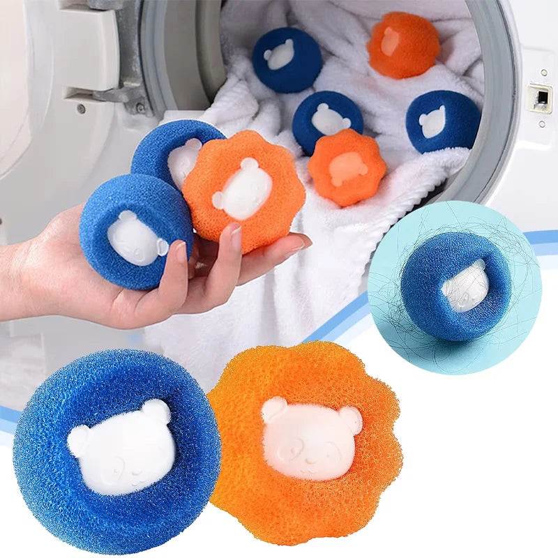 Pet Hair Remover Reusable Ball Laundry Washing Machine Filter Wool Sticker Cat Hair Remover Pet Fur Lint Catcher Home Quake