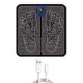 Foot Massager Stimulation Pad Electric Foot Massage With Remote 8 Mode 19 Levels of Strength Lightweight Relieve Foot Pressure Quake Set 1