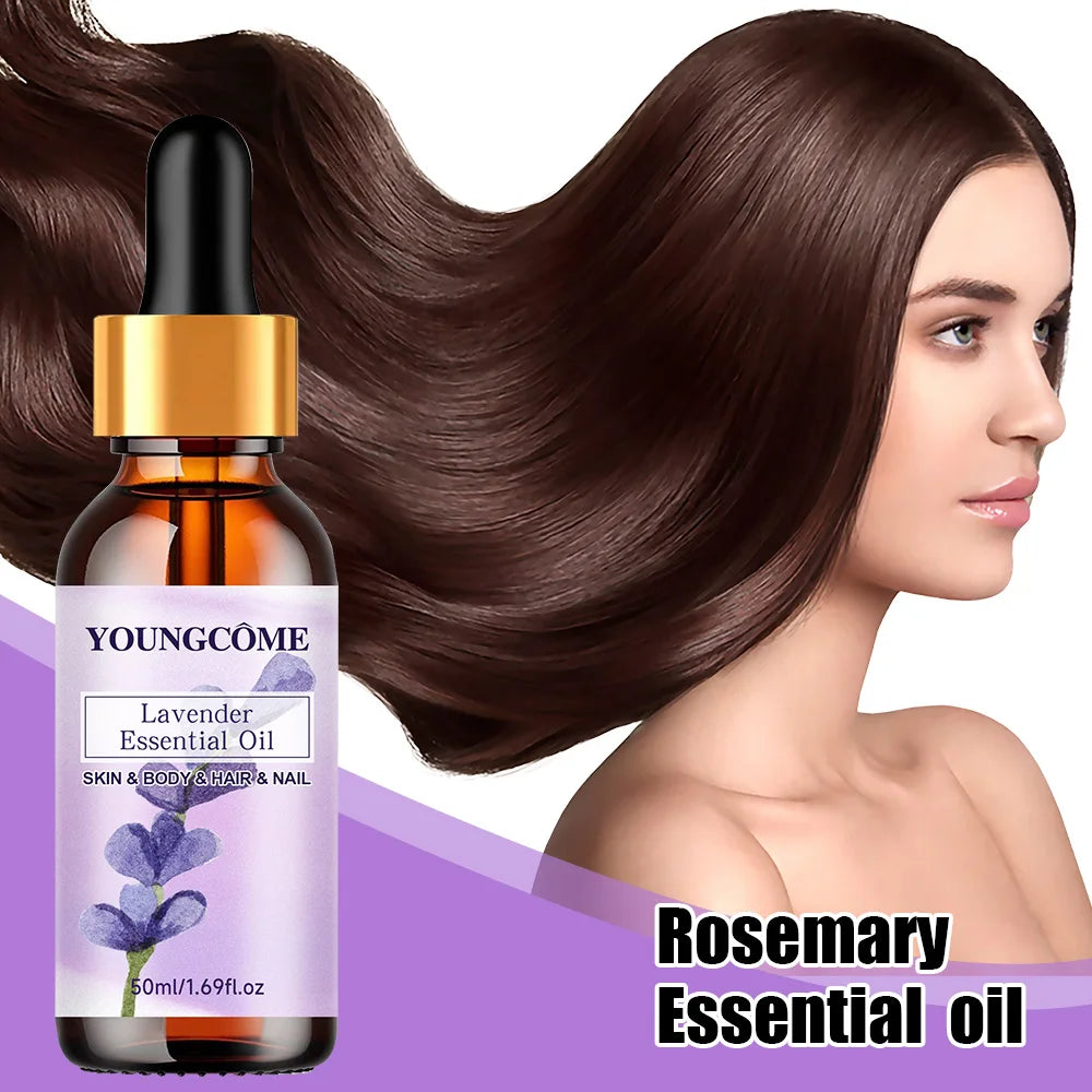 Pure natural lavender essential oil, hair moisturizer, suitable for hair, face and body,suitable for all skin types hair types Quake