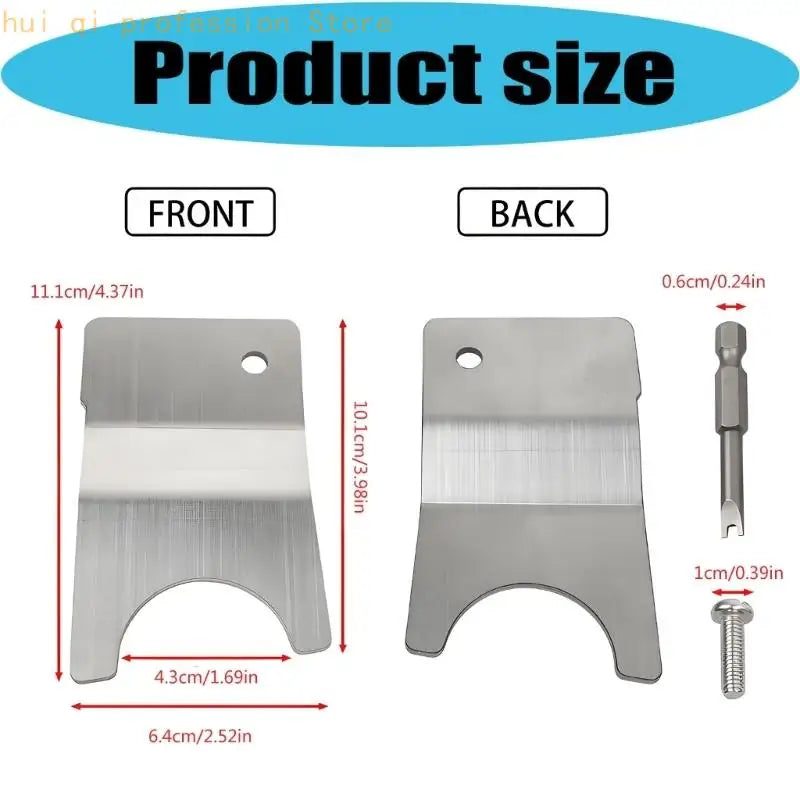 Tailgate Anti-Theft Lock Rear Gate Bracket for Locking Hardware Replacement H8WE Quake