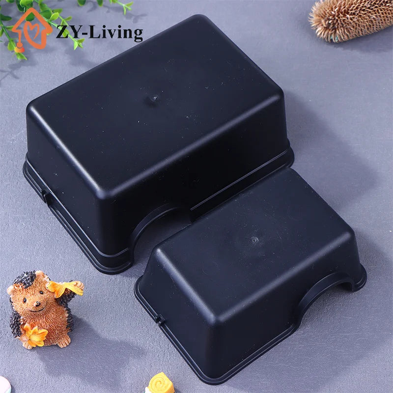 Reptile Hiding Cave Turtle Lizard Snake Hide Rest Cave Reptiles Toys Basking Hide Habitat Aquarium Landscaping Terrarium Decor Quake
