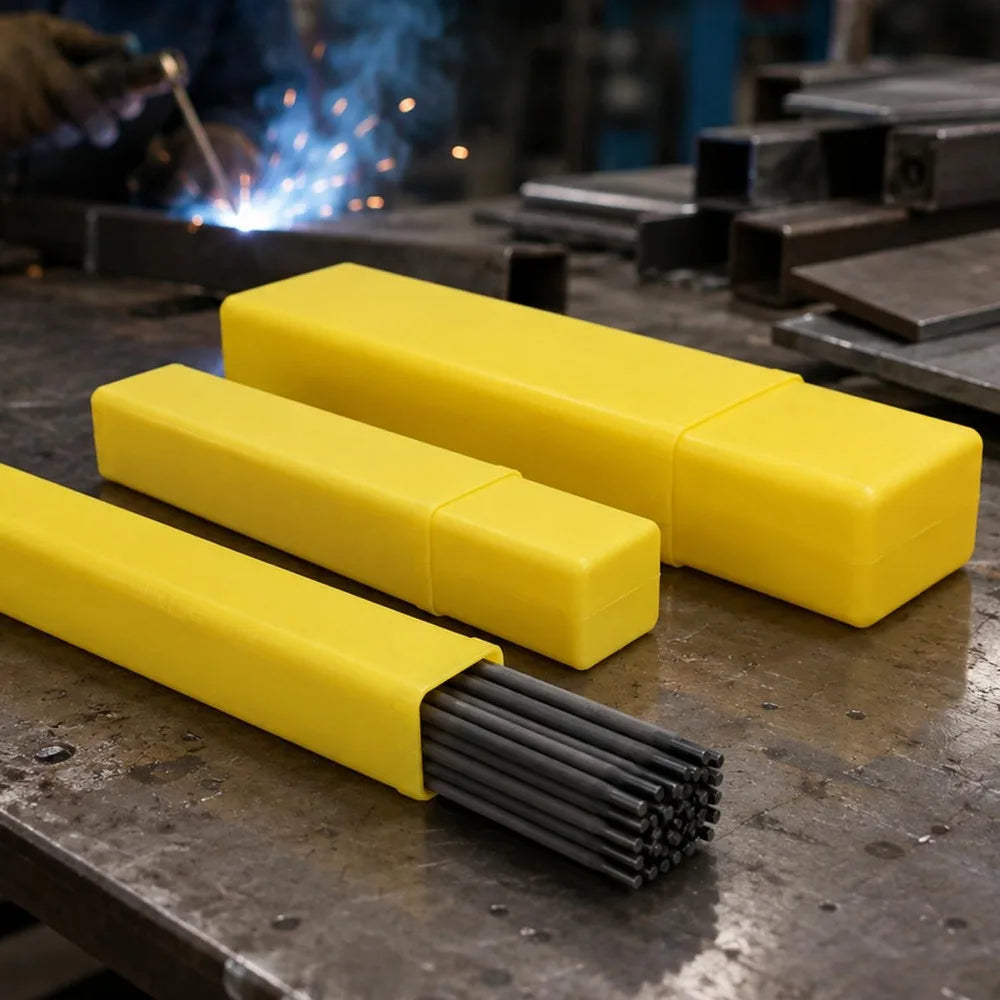 Large Capacity Welding Rod Storage Tube Home Welding Rod Moisture Protection Container Universal Plastic Welding Rod Storage Box Quake