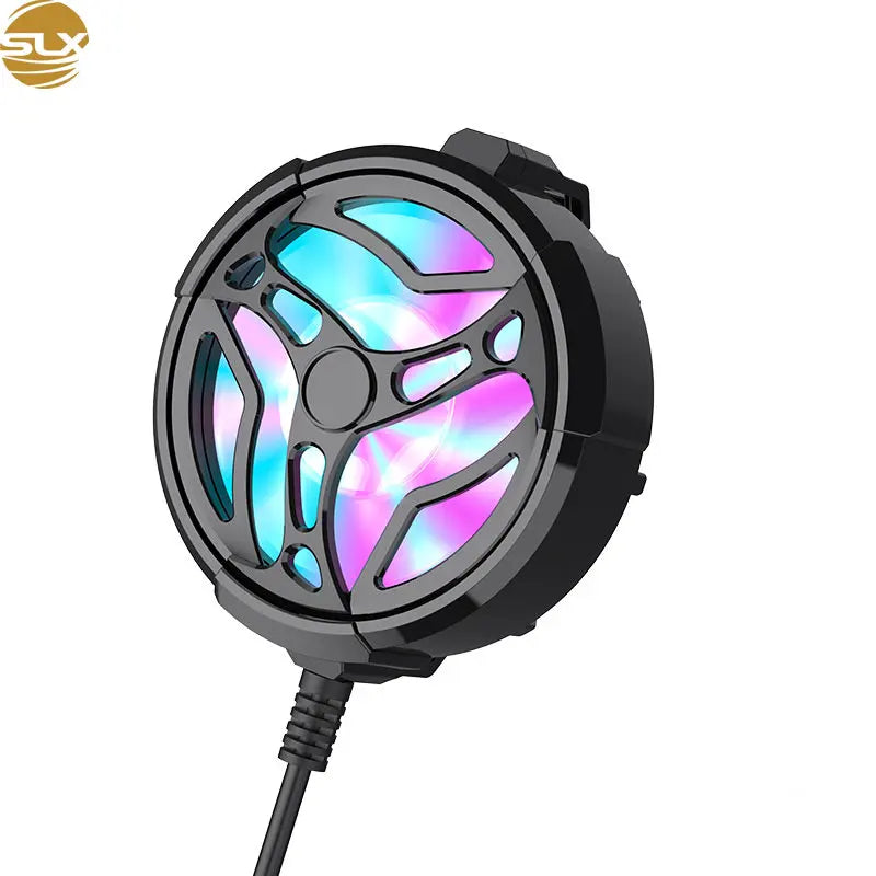 Gamepad Mobile Radiator Big Wind Mobile Fan Mini Portable Cooler for IPhone Samsung Huawei Xiaomi Mobile Phone Universal Quake