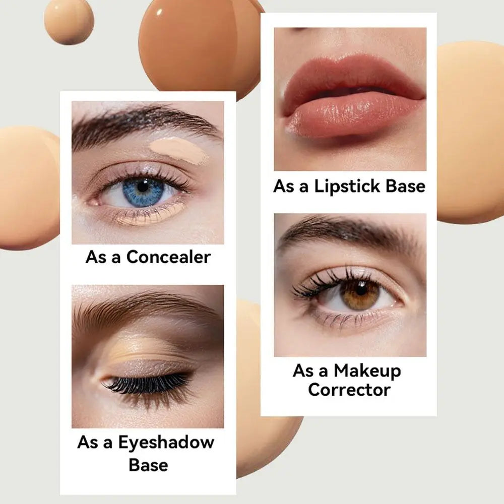 New Waterproof Liquid Foundation Oil-Control Full Coverage Face Foundation Cream Sweat Proof Matte Foundation Concealer Cream Quake