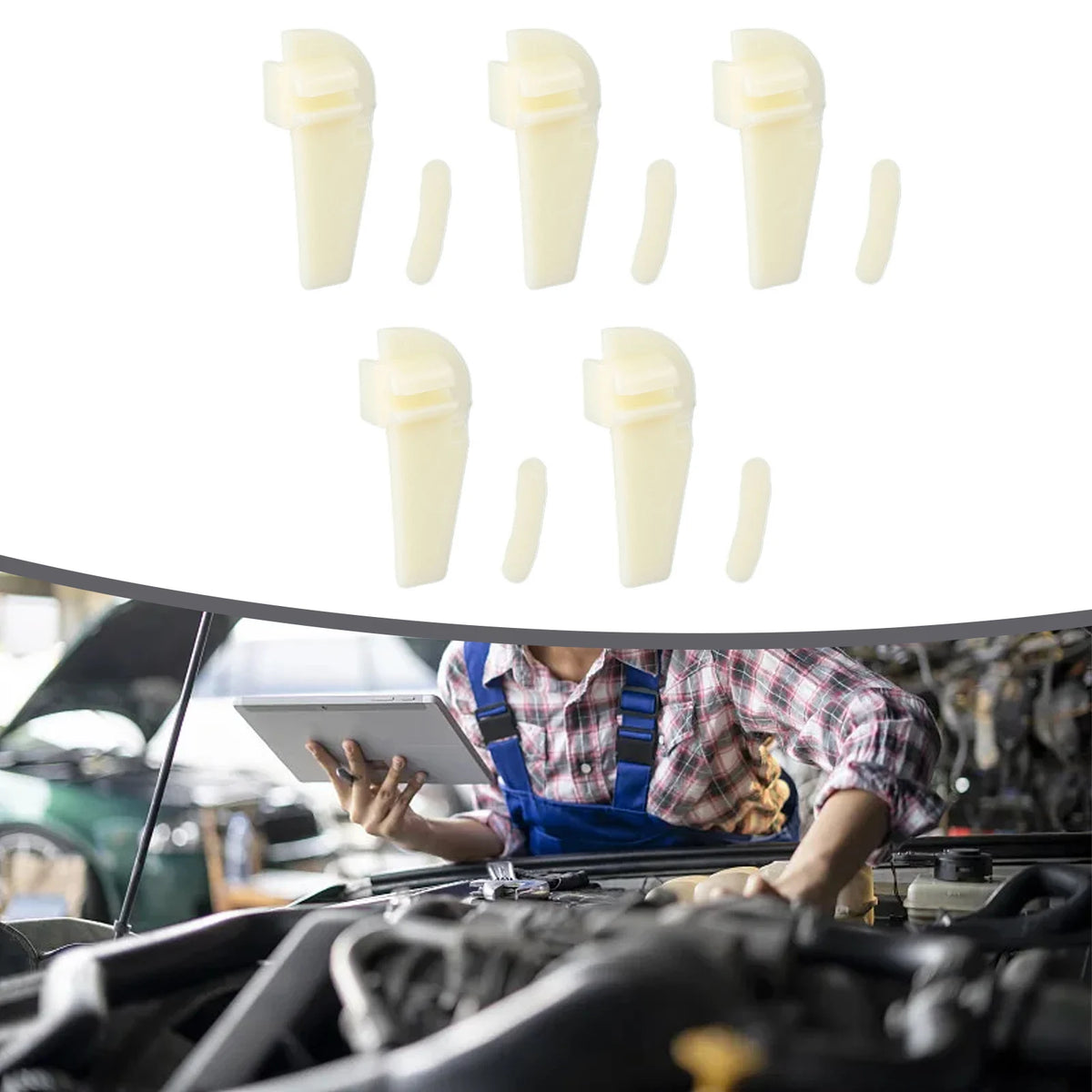 5 Sets Wheel Protection Nylon Tire Changer Bird Head Pad Rim Protectors Tyre Changer Bird Head Protector Plastic Protective Pad Quake