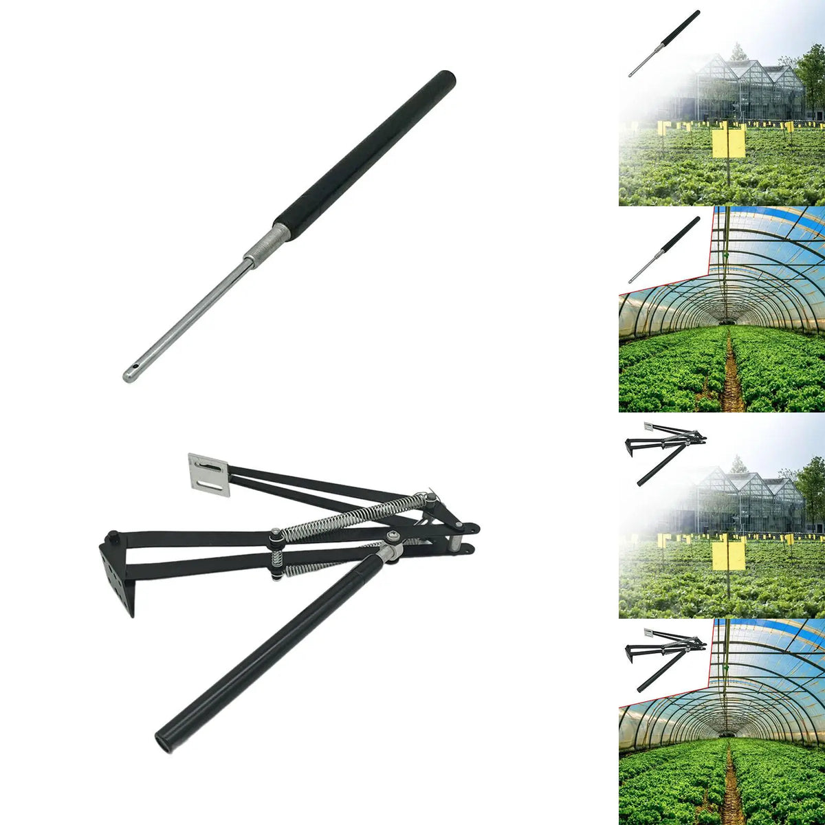 Automatic greenhouse vent opener, replacement cylinder, temperature transmitter Quake