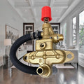Pressure Washer Pump Head Replacement with Red Knob Pressure Adjustment for High Pressure Washer Service Quake IronSET