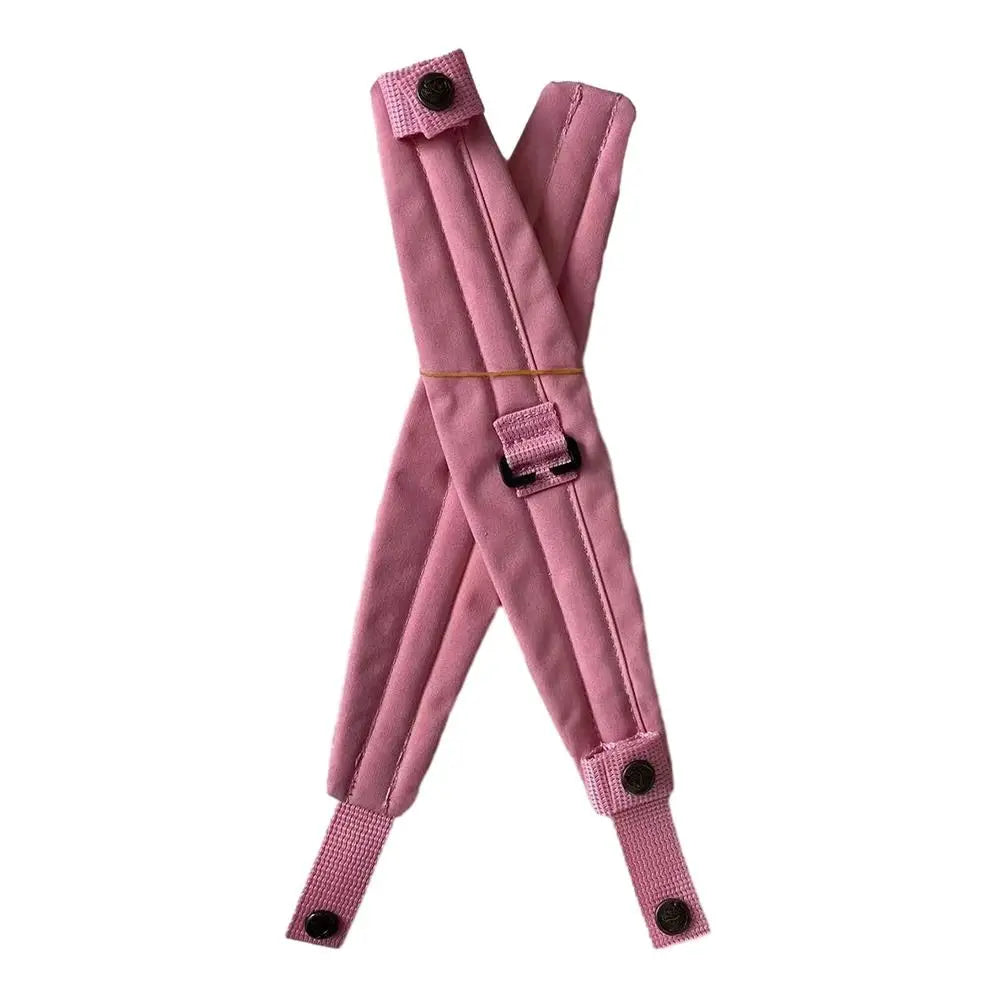 Universal Nylon Backpack Shoulder Strap Waterproof Widened Decompression Strap Detachable Bag Strap for Kankens Bag Accessories Quake pink